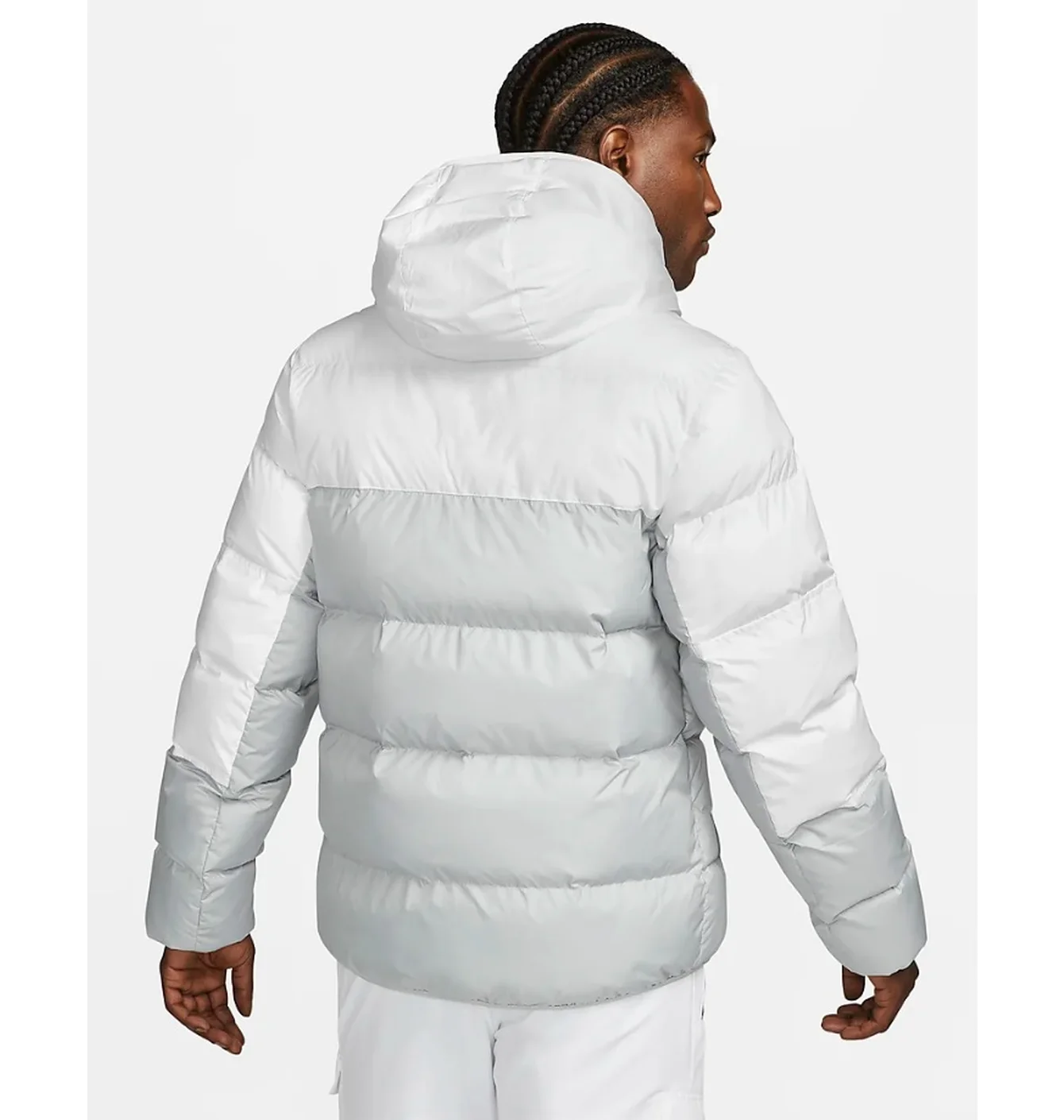 Пуховик чоловічий Nike Sportswear Windrunner Primaloft White/Grey DV5121-100