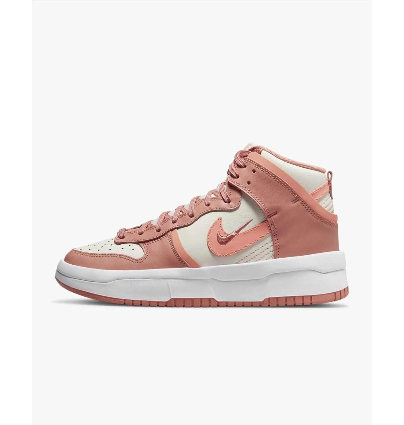 Nike Dunk High Up Sail Light Madder Root