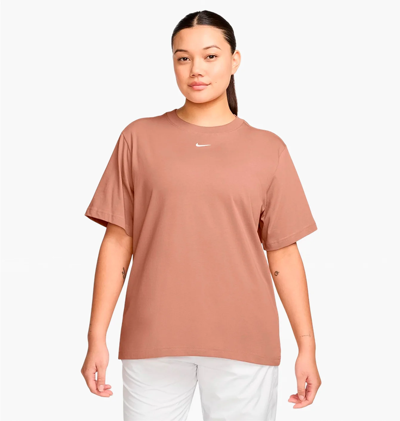 Футболка жіноча Nike Essential Beige FD4149-688