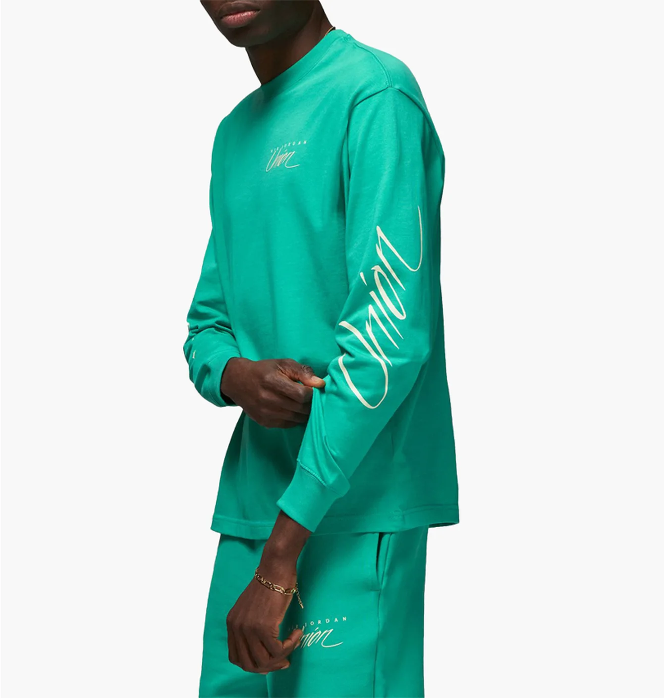 Jordan x Union MJ L/S Tee Kinetic Green