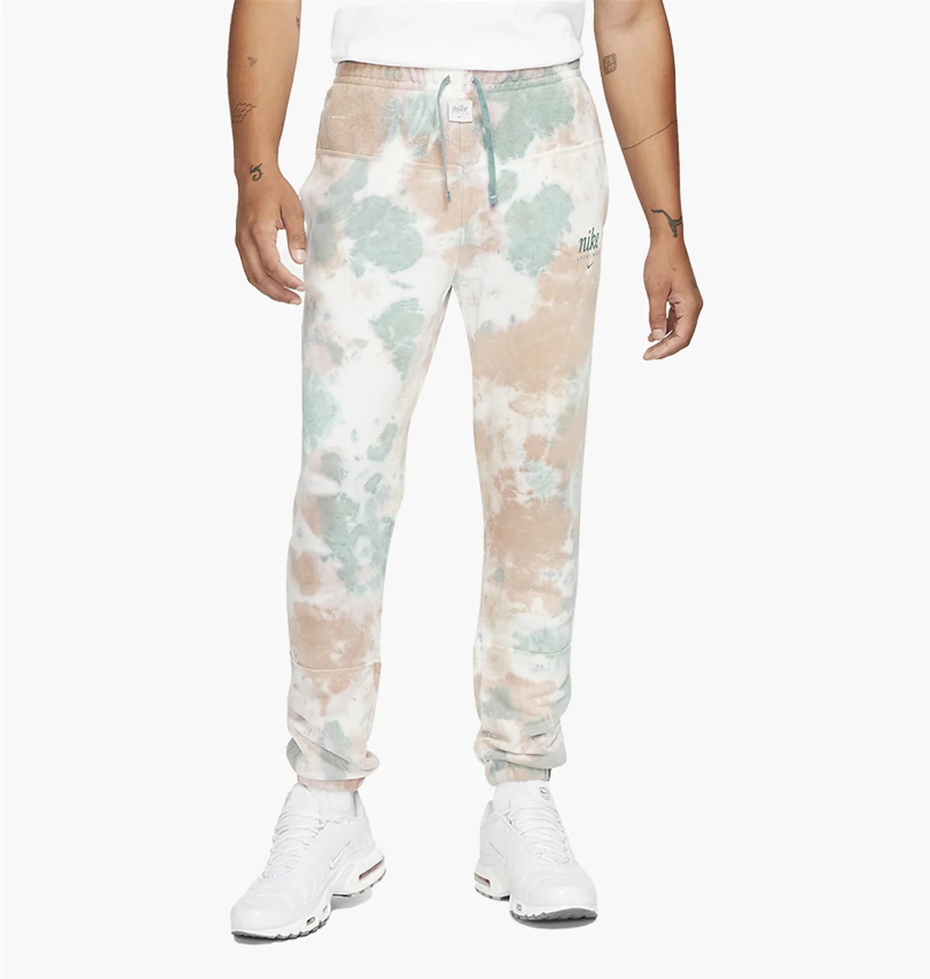 Штаны Nike tie die розов