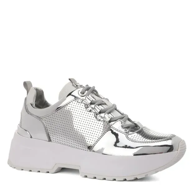Michael Kors Сosmo trainer metallic