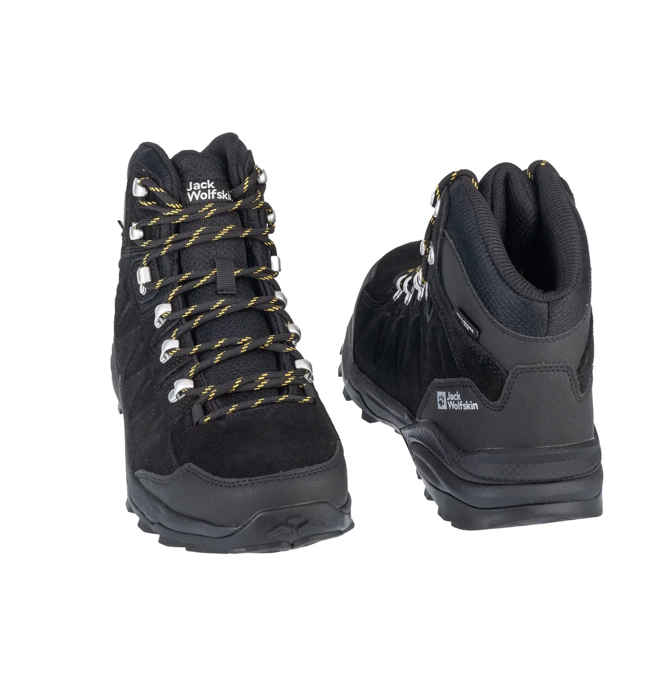 Черевики чоловічі Jack Wolfskin Refugio Texapore Black 4049841-6357