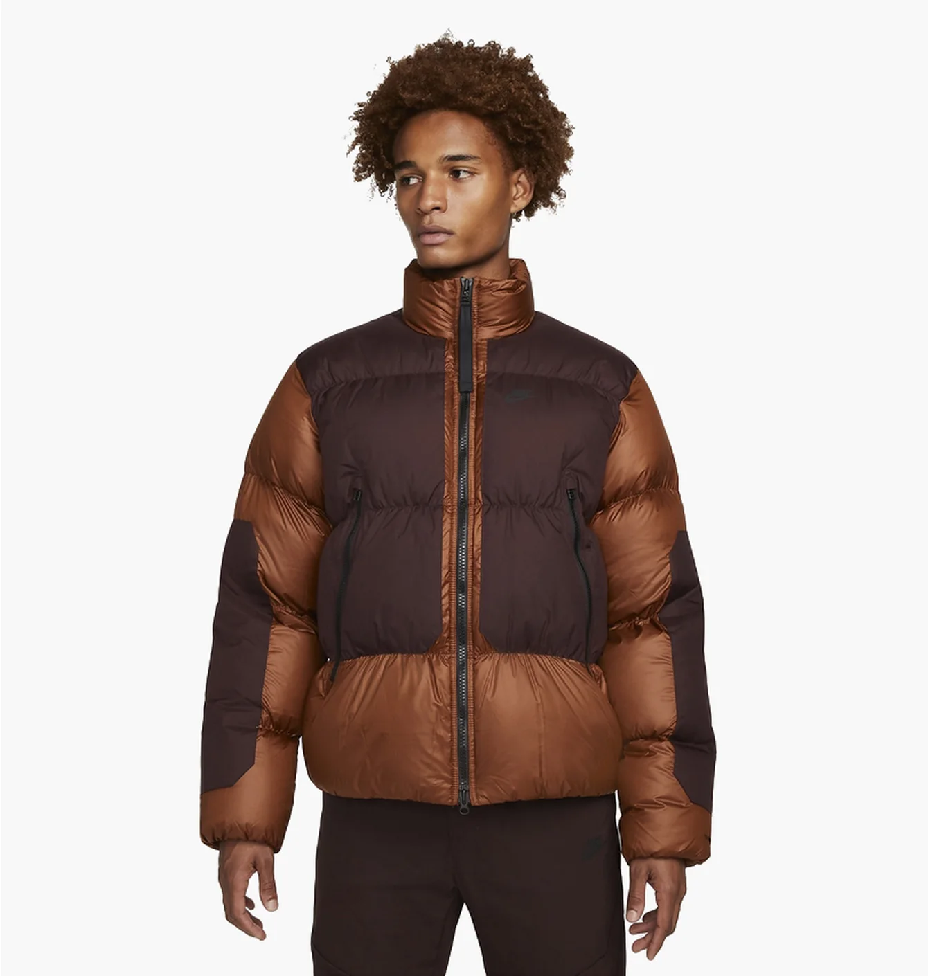 Пуховик чоловічий Nike Mens Repel Puffer Jacket Brown Dd6978-204