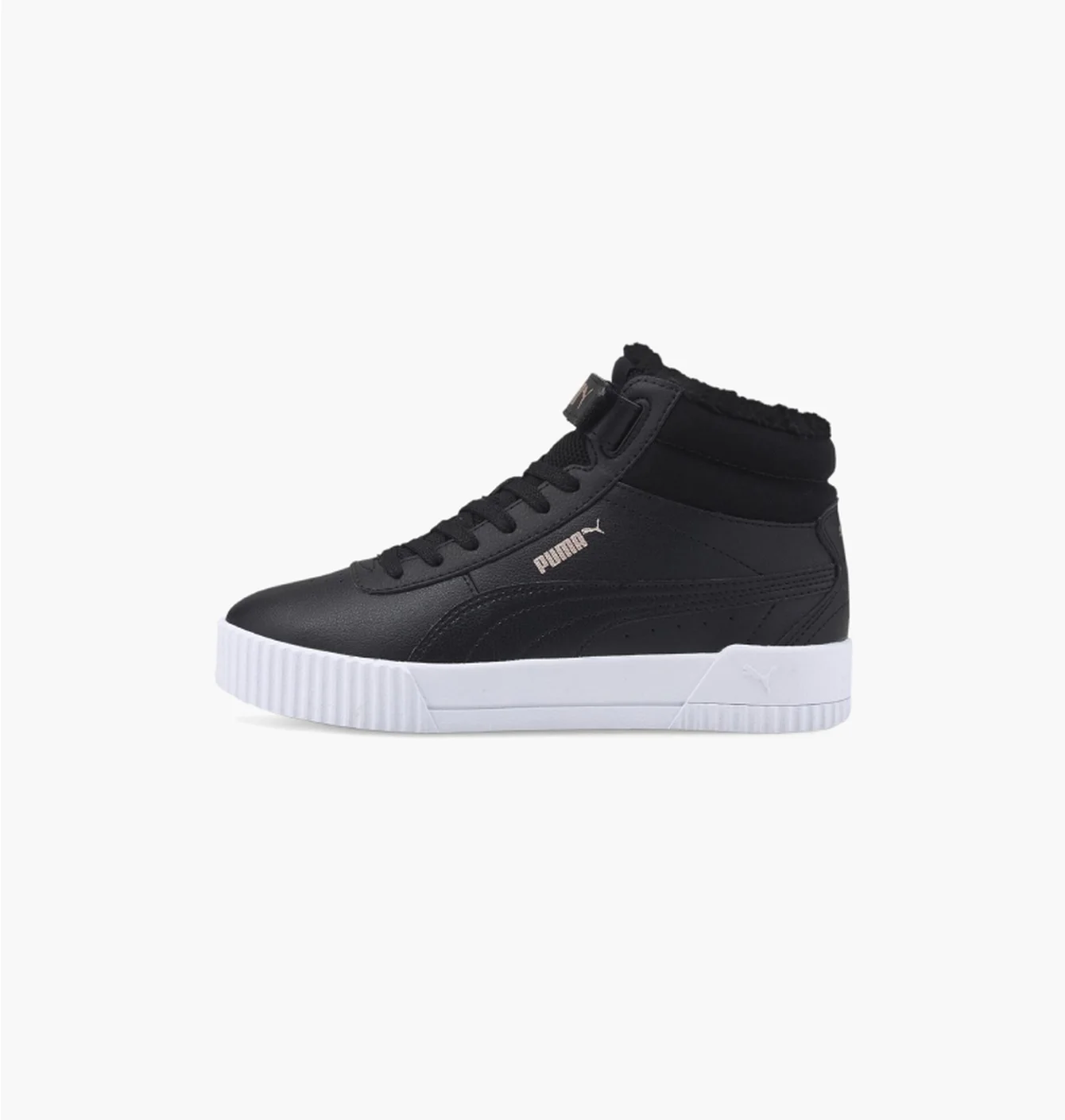 Кросівки дитячі Puma Carina Mid Fur Black 309683-01