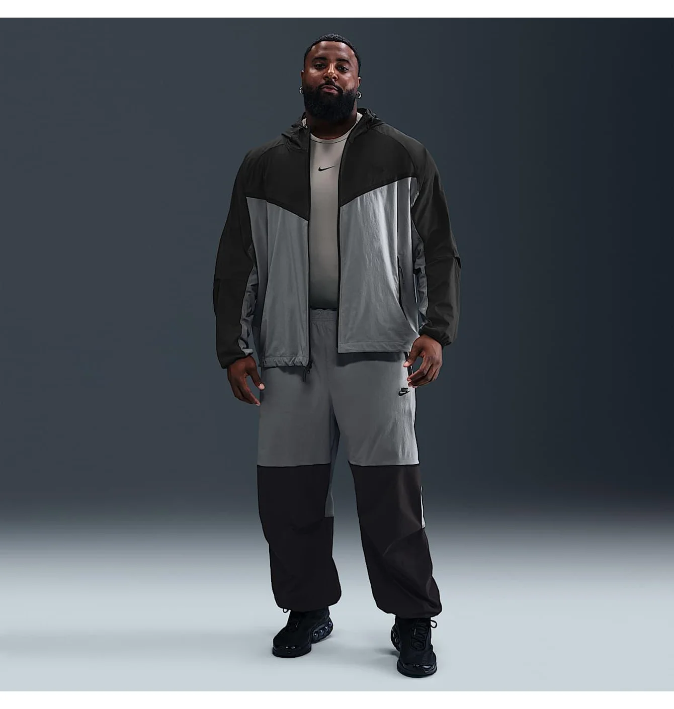 Вітровка Nike Tech Woven Grey