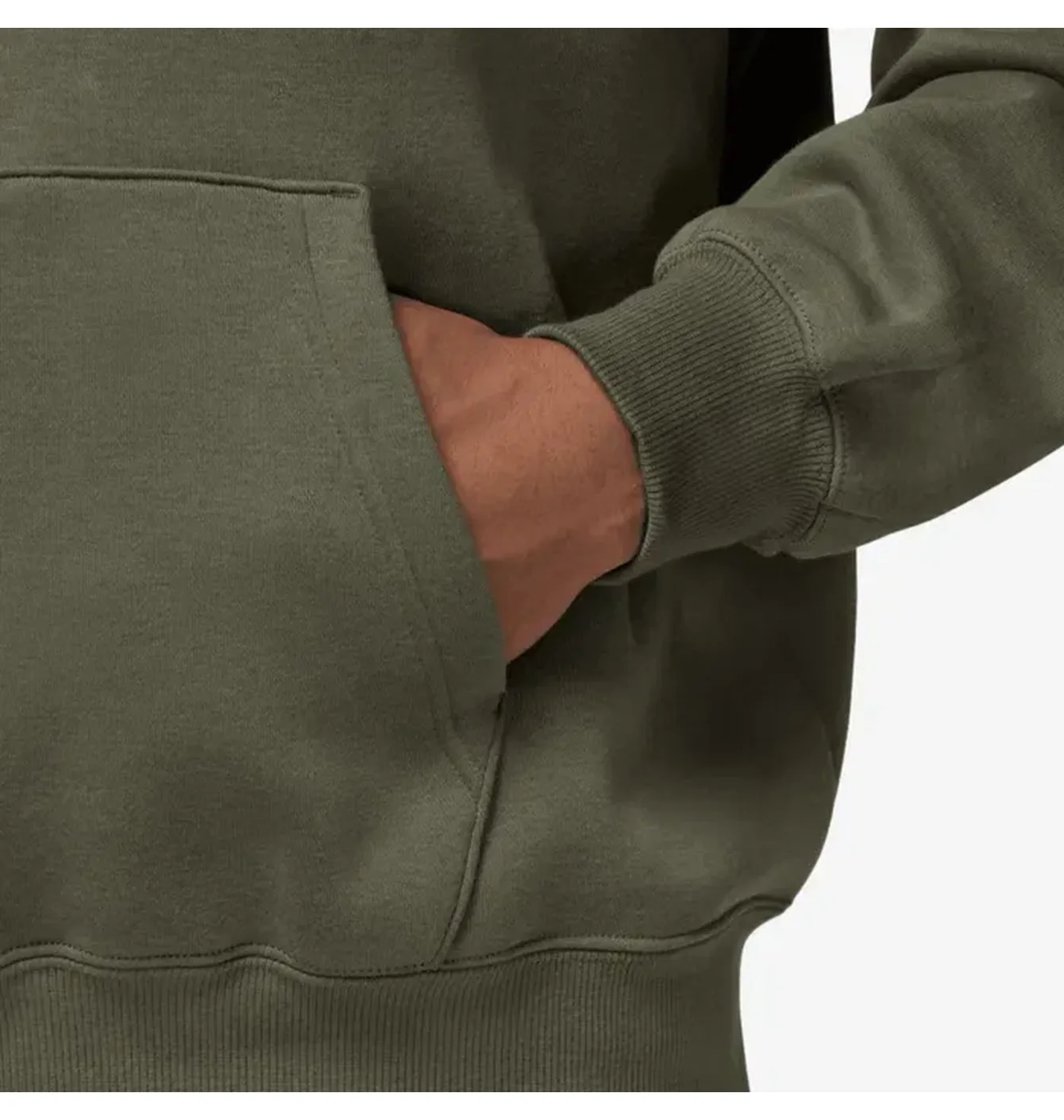 Jordan Brooklyn Fleece Oversize Stretch 
Pullover Hoodie Green