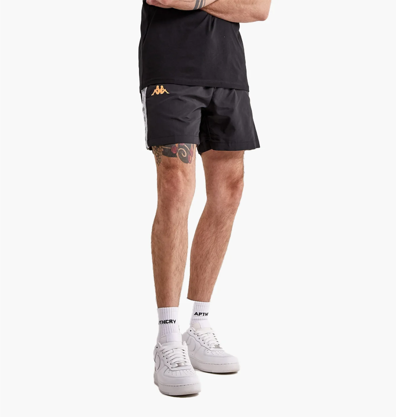 Kappa 222 BANDA CORTY 7" SHORT BLACK