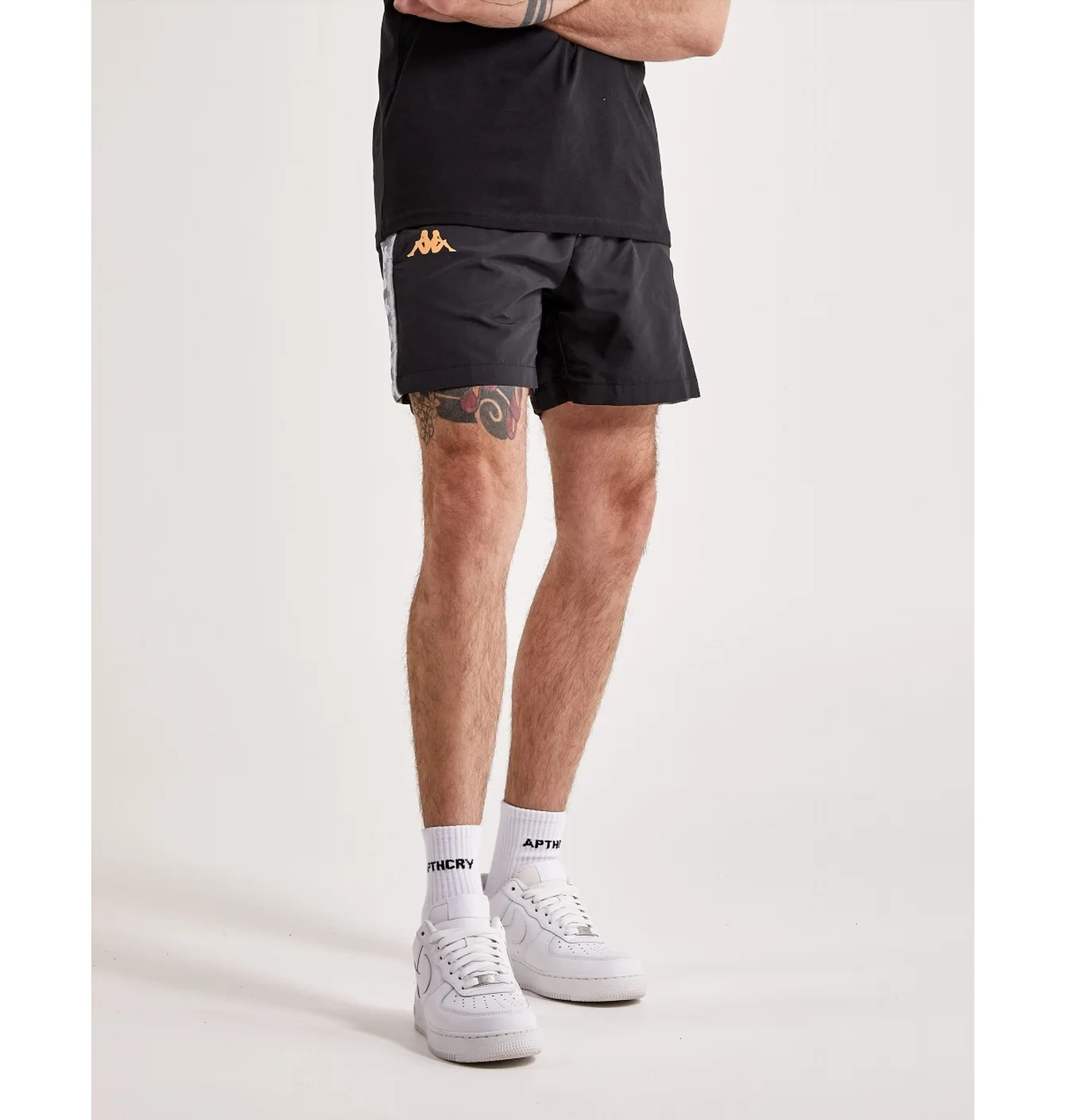 Kappa 222 BANDA CORTY 7" SHORT BLACK