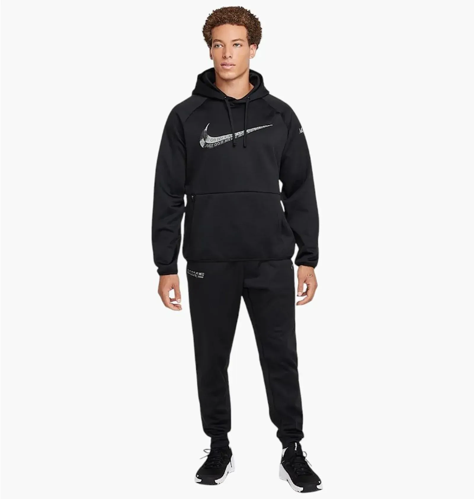 Спортивний костюм чоловічий Nike Club Fleece Brushed-Back Black (FZ1060-010__FZ1062-010)