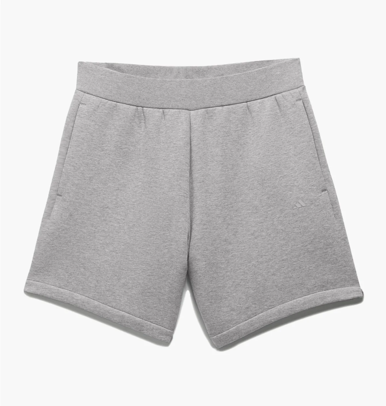 Шорти унісекс Adidas Basketball Heather Shorts Grey IN1722