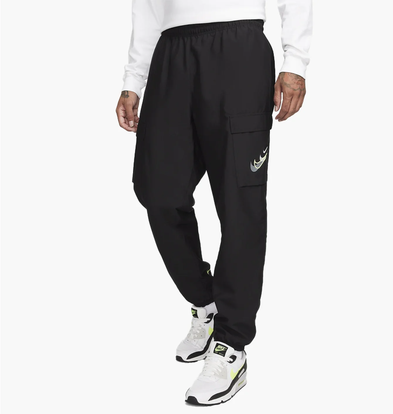 Штани Nike Wolven Cargo (чорні)