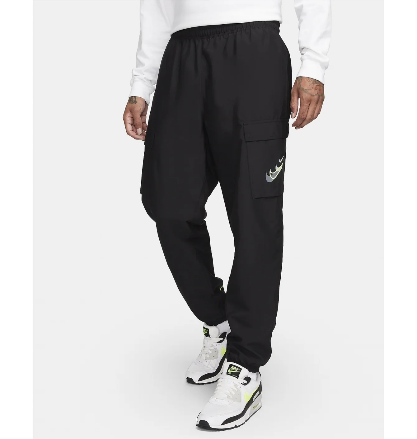 Штани Nike Wolven Cargo (чорні)