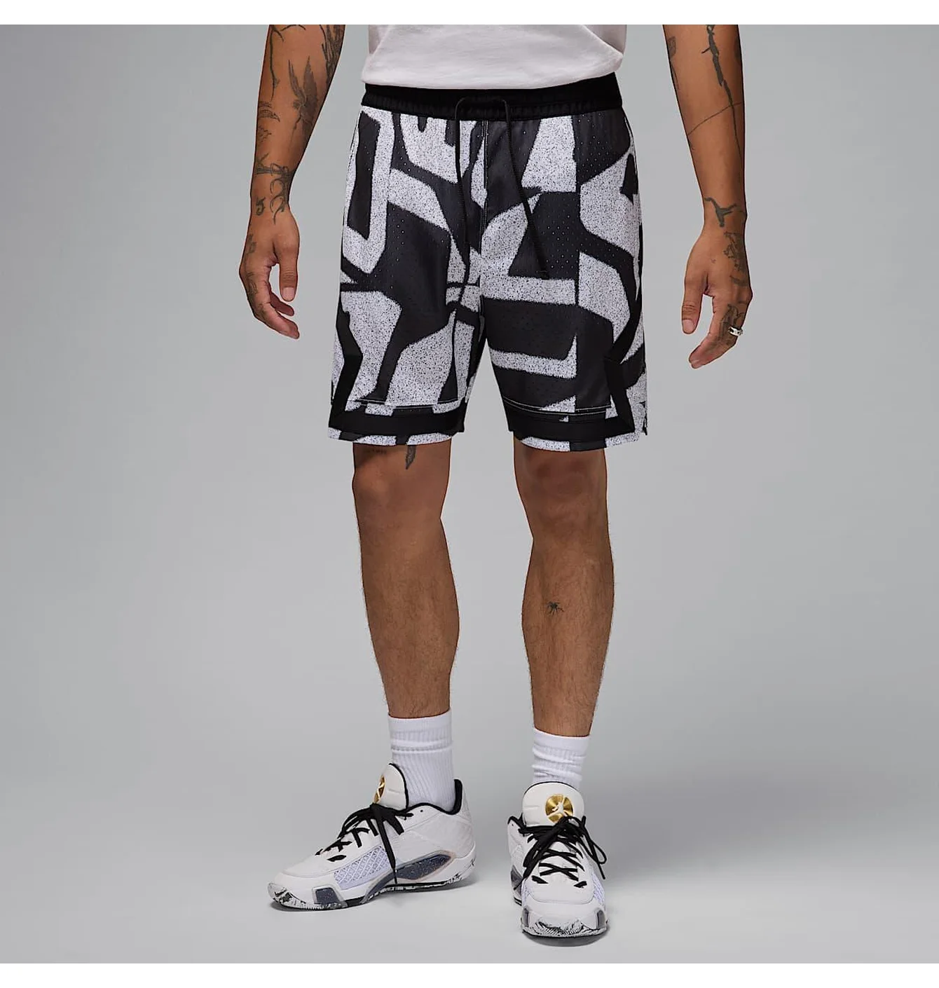 Шорти чоловічі Air Jordan Sport White/Black FV8630-010