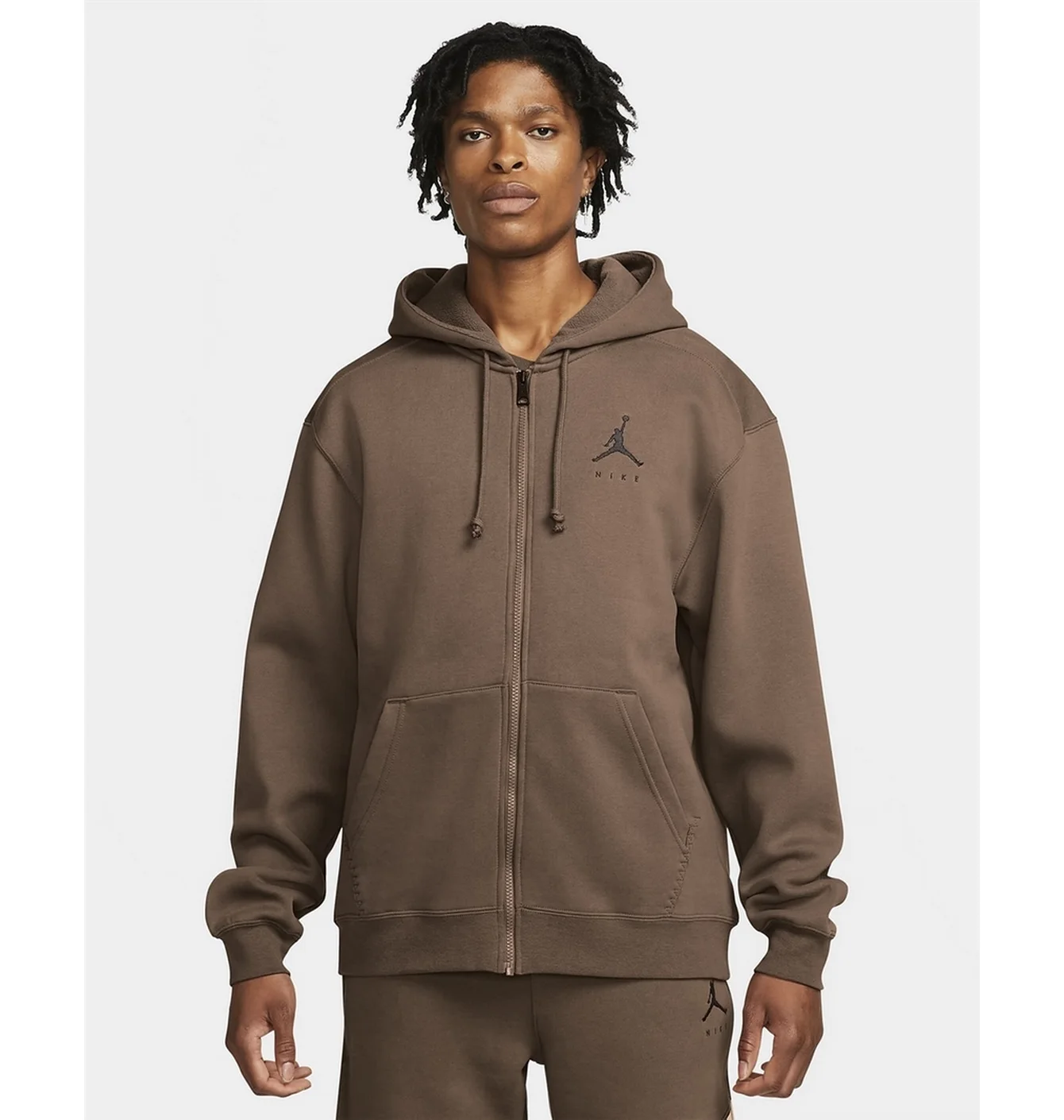 Зіп Худі Jordan MVP (коричневе)