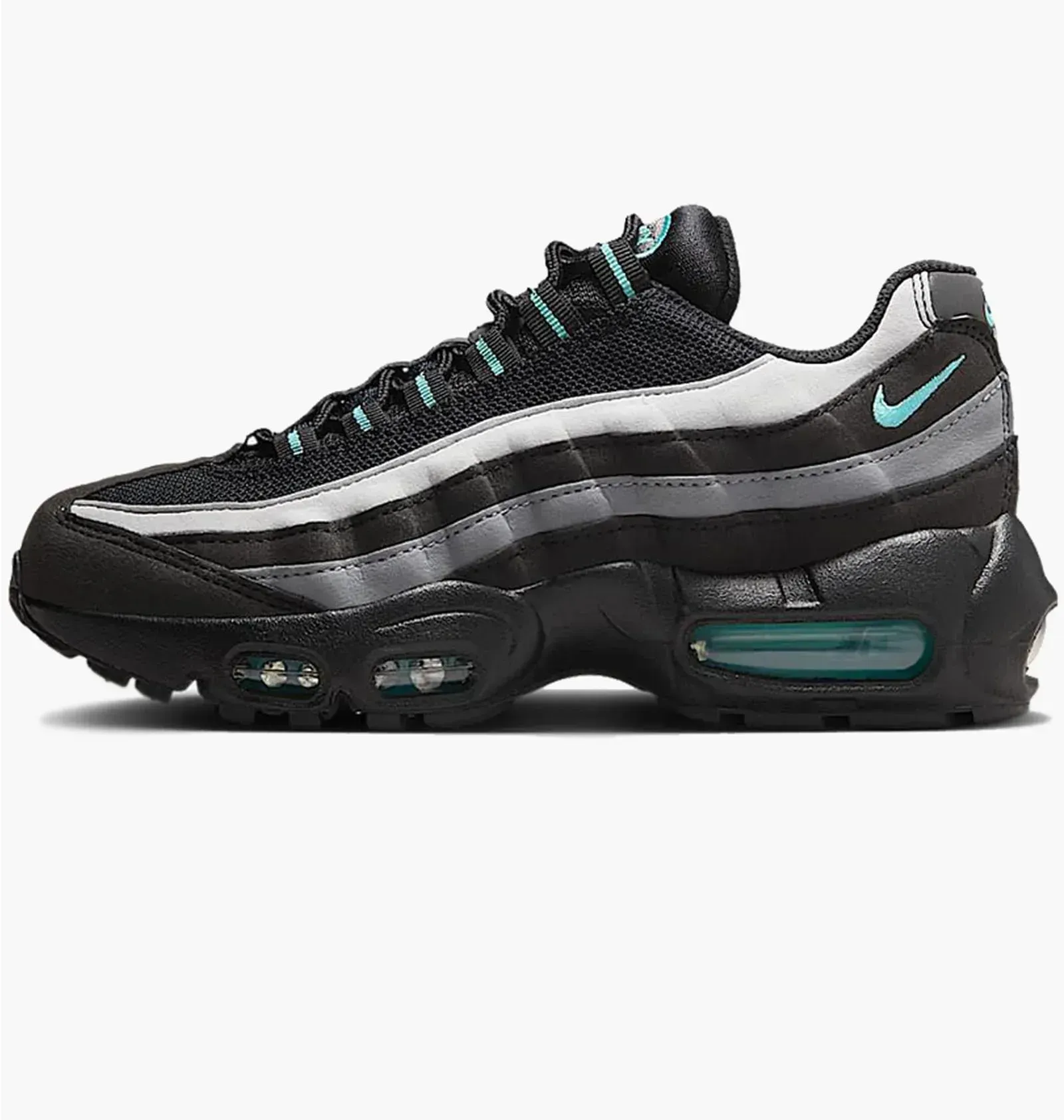 Кросівки чоловічі Nike Air Max 95 Gs Black/Grey (IB2871-002)