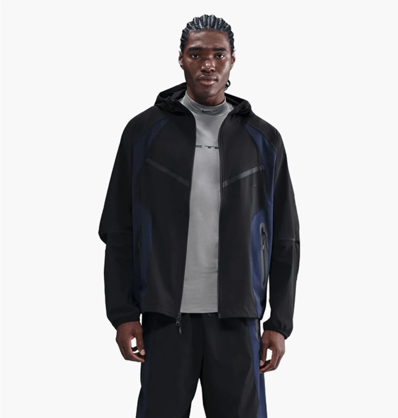 Вітровка чоловіча Nike M Nk Tech Wvn Pro Wr Fz Black IH8461-010