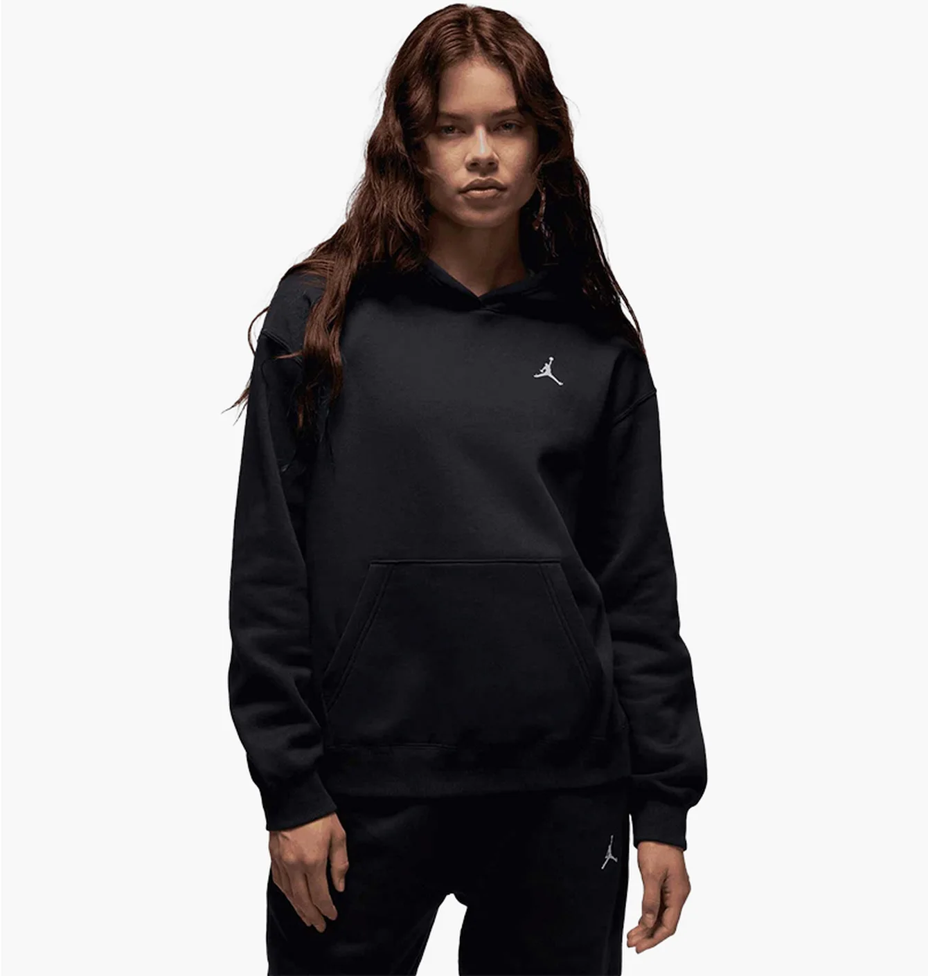 Nike Brooklyn Fleece hoodie Black