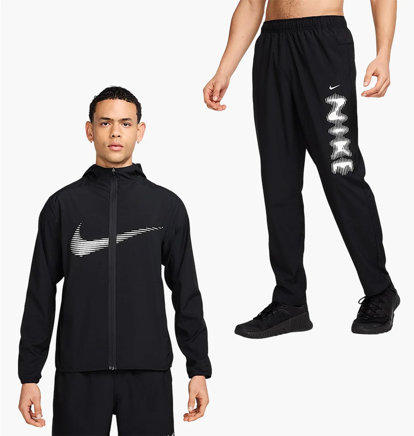 Спортивний костюм чоловічий Nike Dri-Fit Form Black HJ3071-010__HJ3069-011