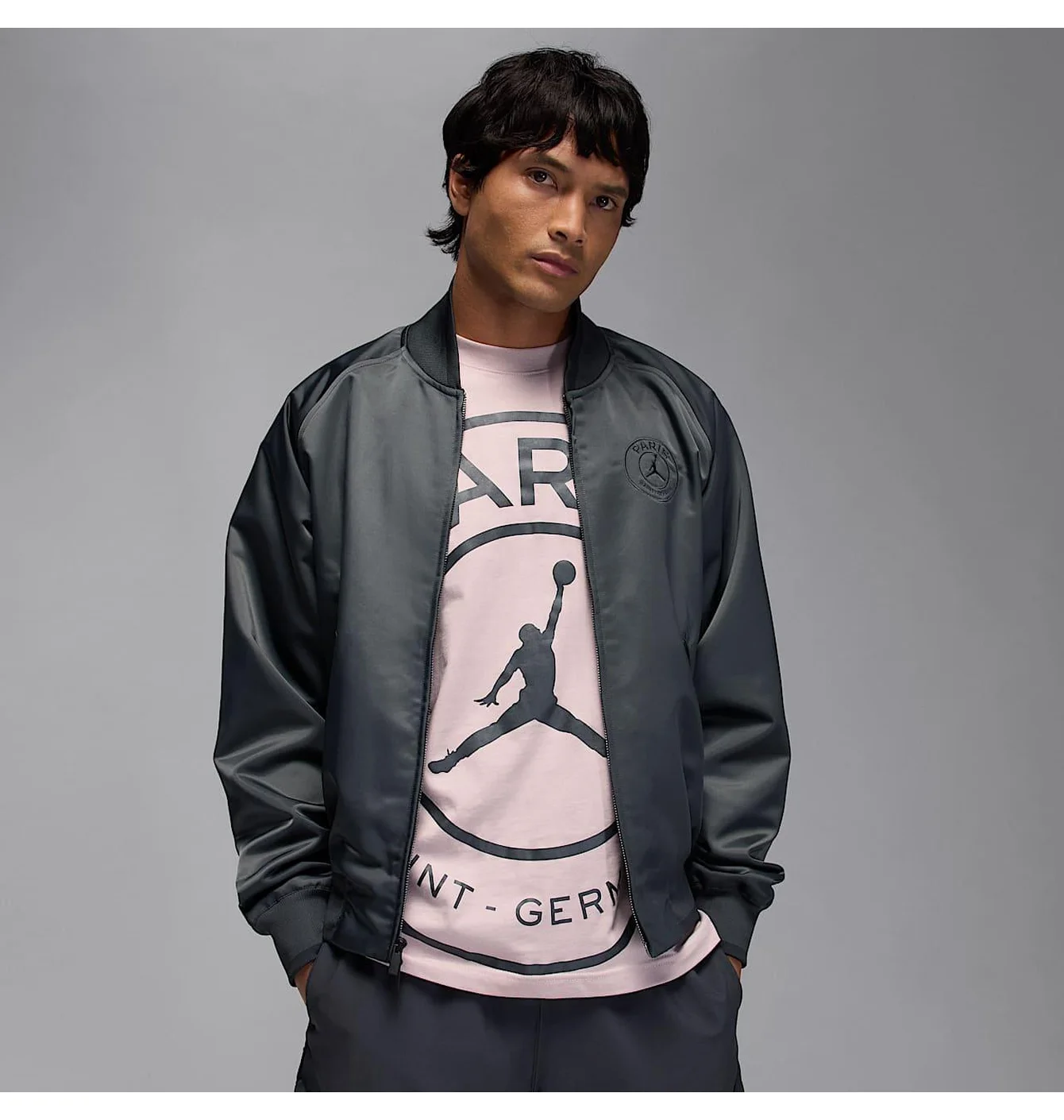 Бомбер Nike Psg Anthem Black