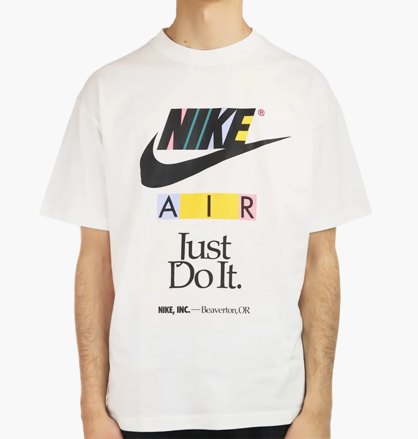Футболка Nike Air Graphic (біла з принтом)