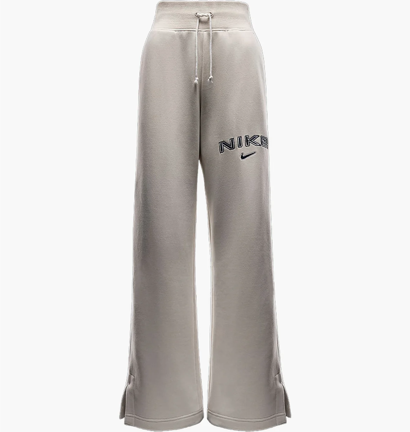 Штани жіночі Nike Sportswear Phoenix Fleece High-Waisted Wide-Leg Logo Pants Grey FV7684-104