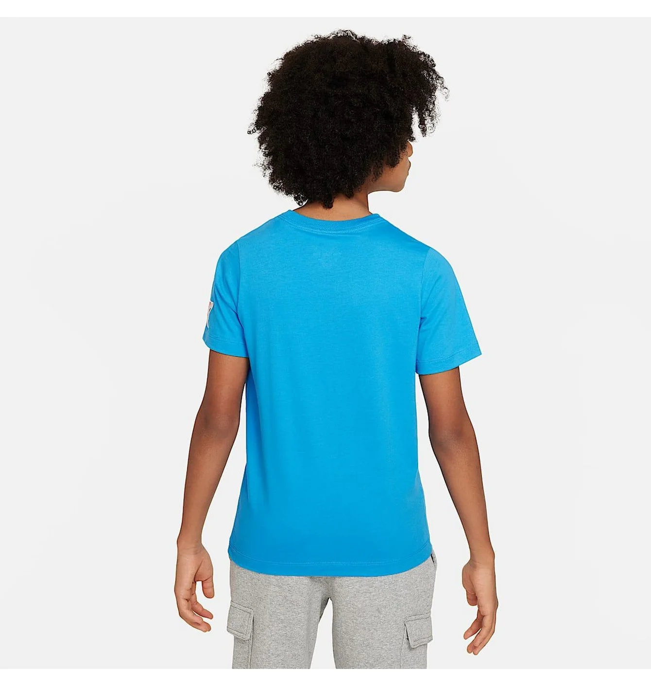Футболка дитяча Nike Shirt K Nsw Tee Boxy Light Blue FN9614-435