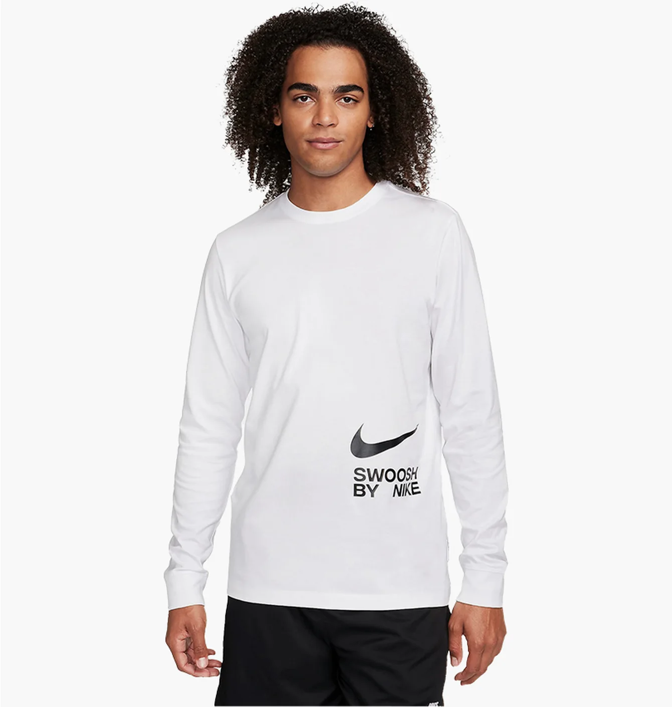 Лонгслив Nike Sportswear Long-Sleeve T-Shirt WHITE