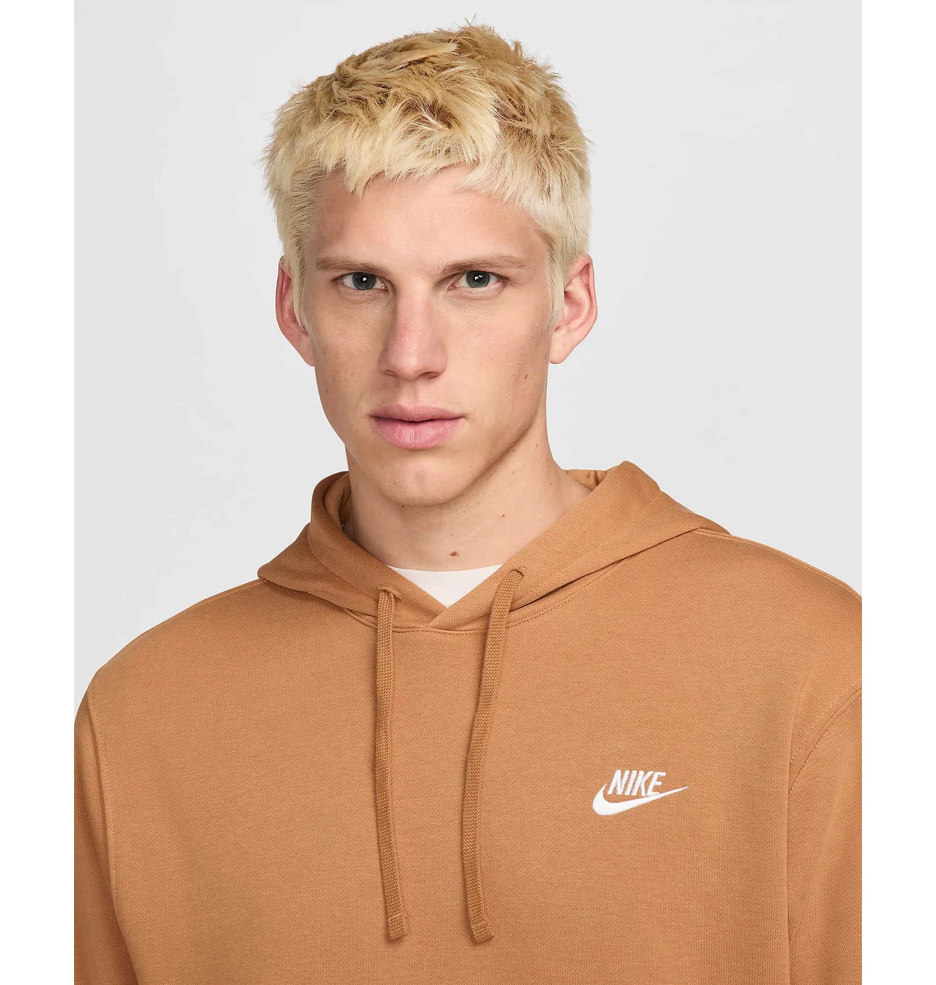 Худі чоловіче Nike Nsw Club Hoodie Po Bb Orange BV2654-224