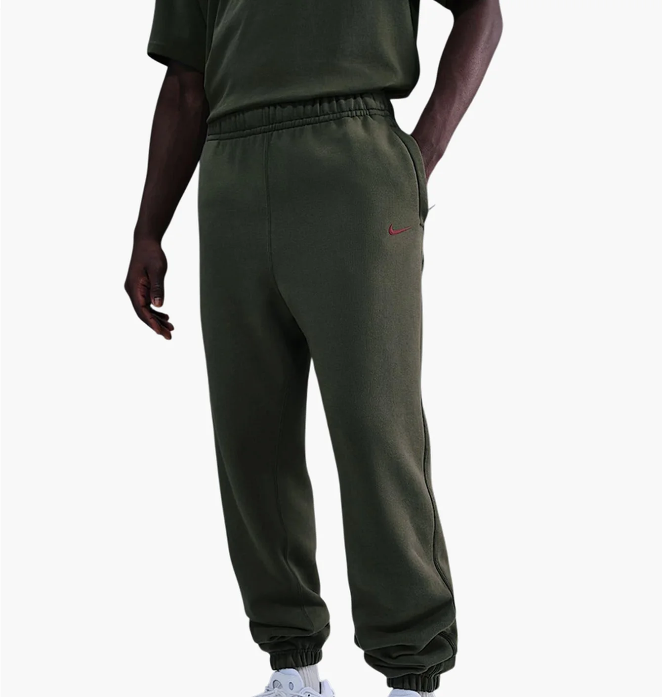 Штани чоловічі Nike Nocta Fleece Cs Sweatpants Olive HM5764-325