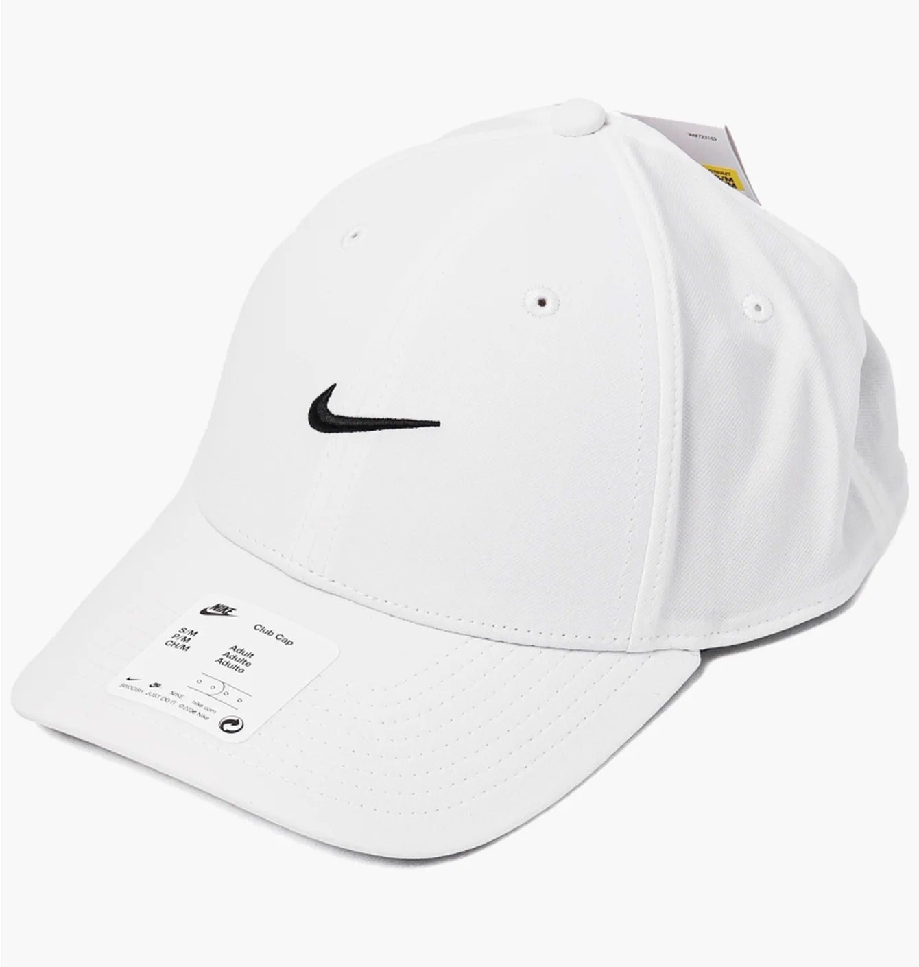 Кепка унісекс Nike U Club S Cb Swsh Fs White FV5563-100