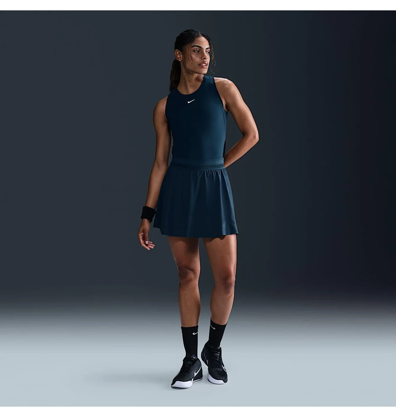 Спідниця жіноча Nike Court Ace Advantage Blue FZ6726-478