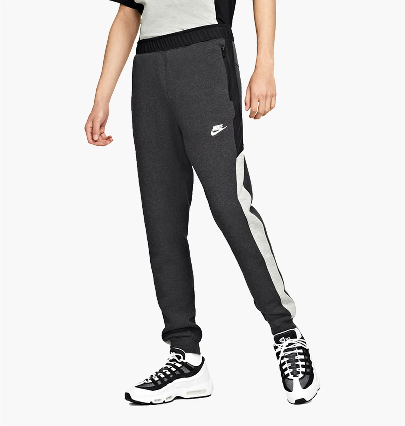 Штани чоловічі Nike M Nsw Hybrid Flc Jogger Bb Black DJ5074-032