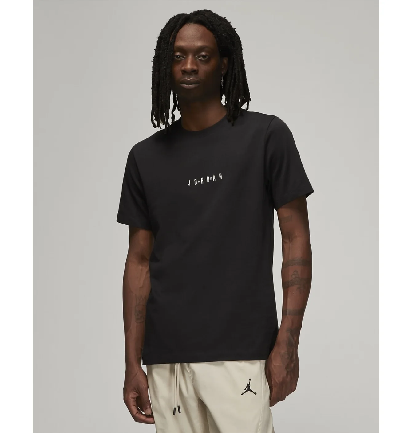 Air Jordan Men`s T-shirt Black