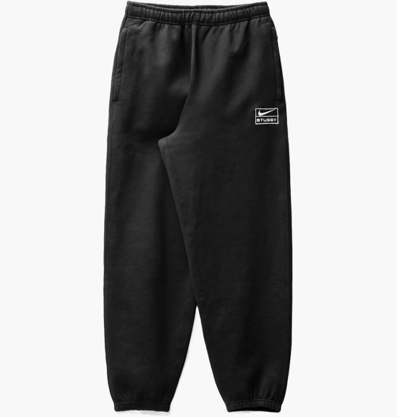 Stüssy & Nike Stone Washed Fleece Pant Black