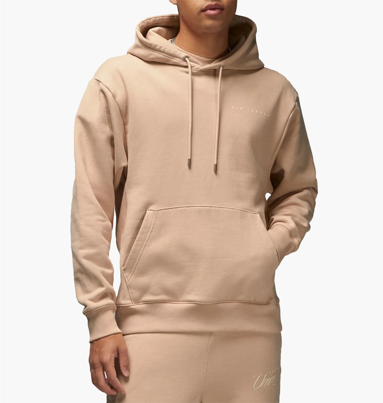 Jordan x Union MJ Fleece Hoodie Bio Beige/Coconut Milk