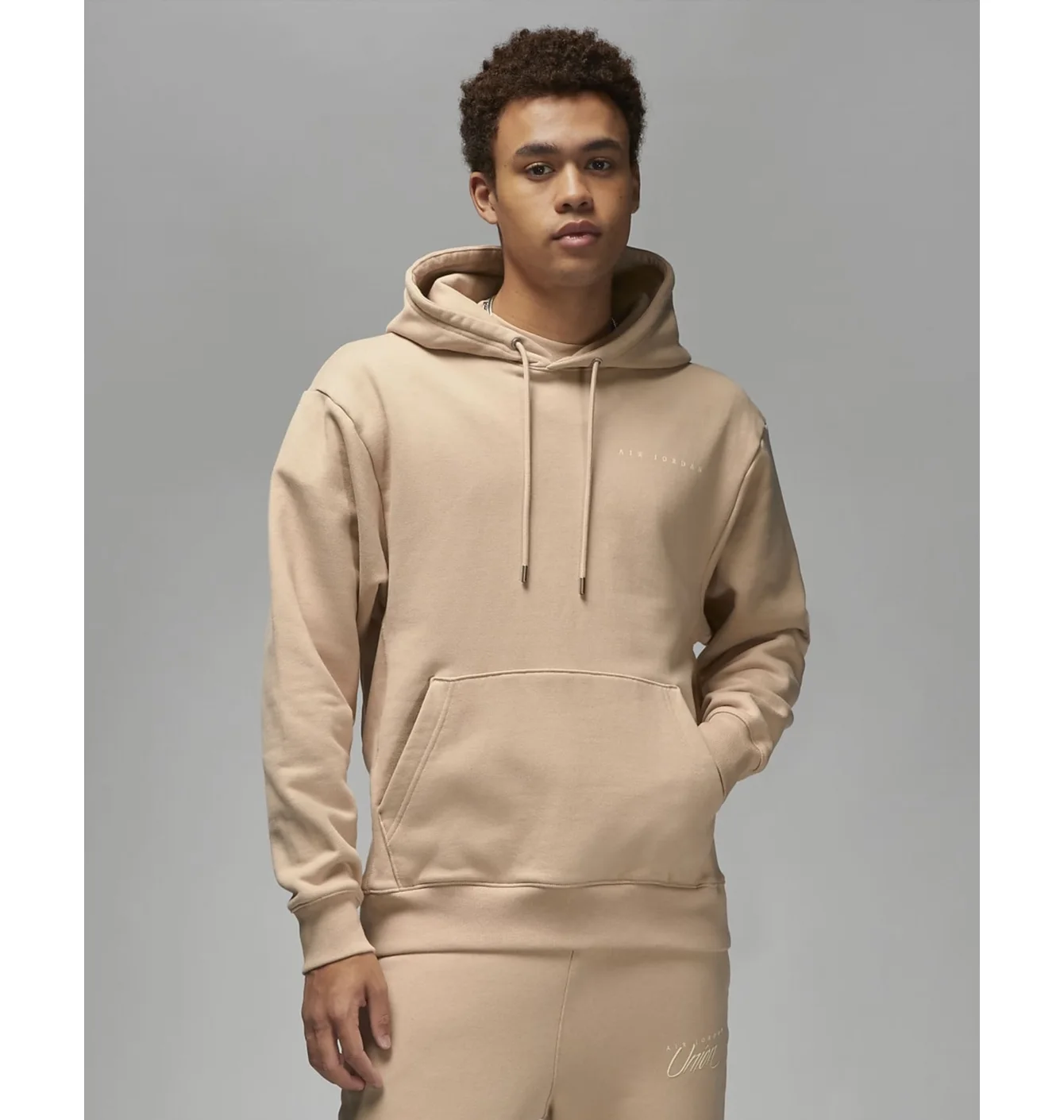 Jordan x Union MJ Fleece Hoodie Bio Beige/Coconut Milk
