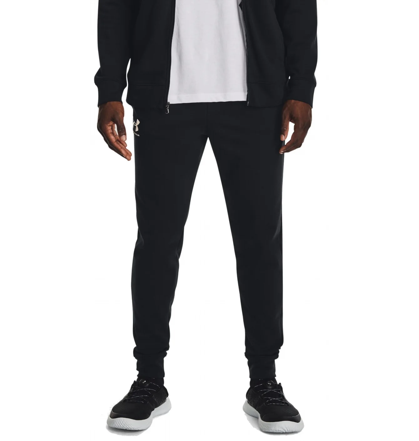 Штани чоловічі Under Armour Pants Ua Rival Terry Joggers Black 1380843-001
