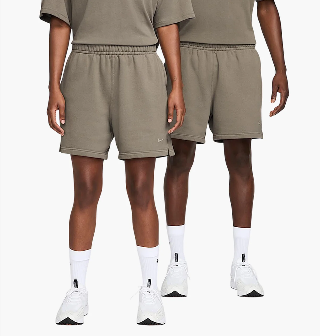 Nike x NOCTA Cardinal Fleece Shorts Olive Grey/ Moon Fossil