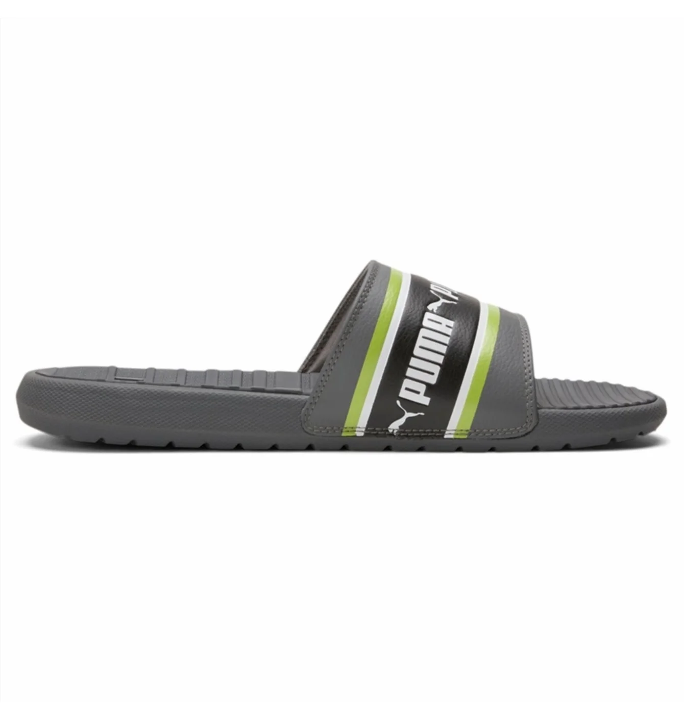 Тапочки чоловічі Puma Cool Cat Stripe Repeat Slide Sandals Grey 385887-02