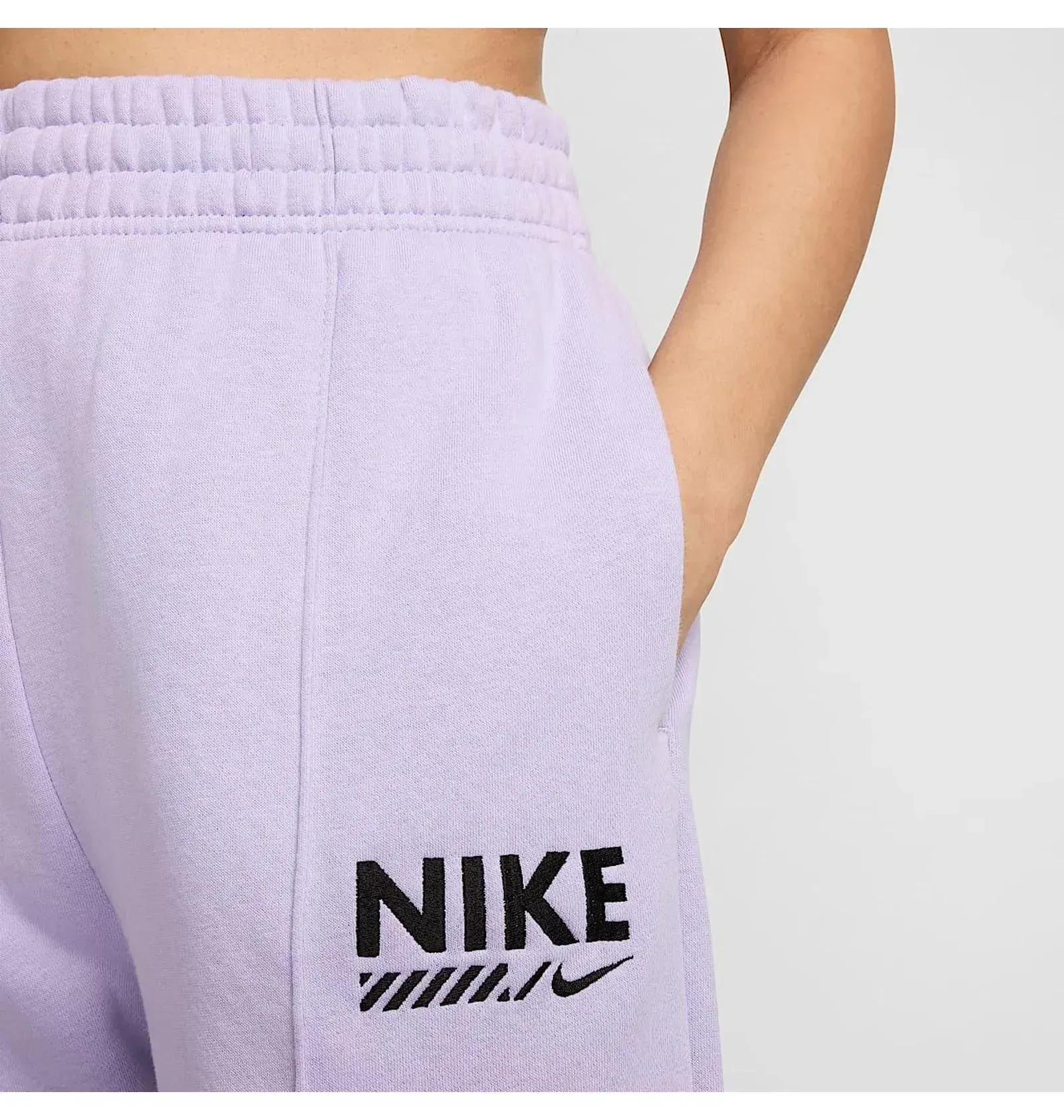 Спортивний костюм жіночий Nike Nsw Flc Os Crew Violet (HM4318-515__HM4319-515)