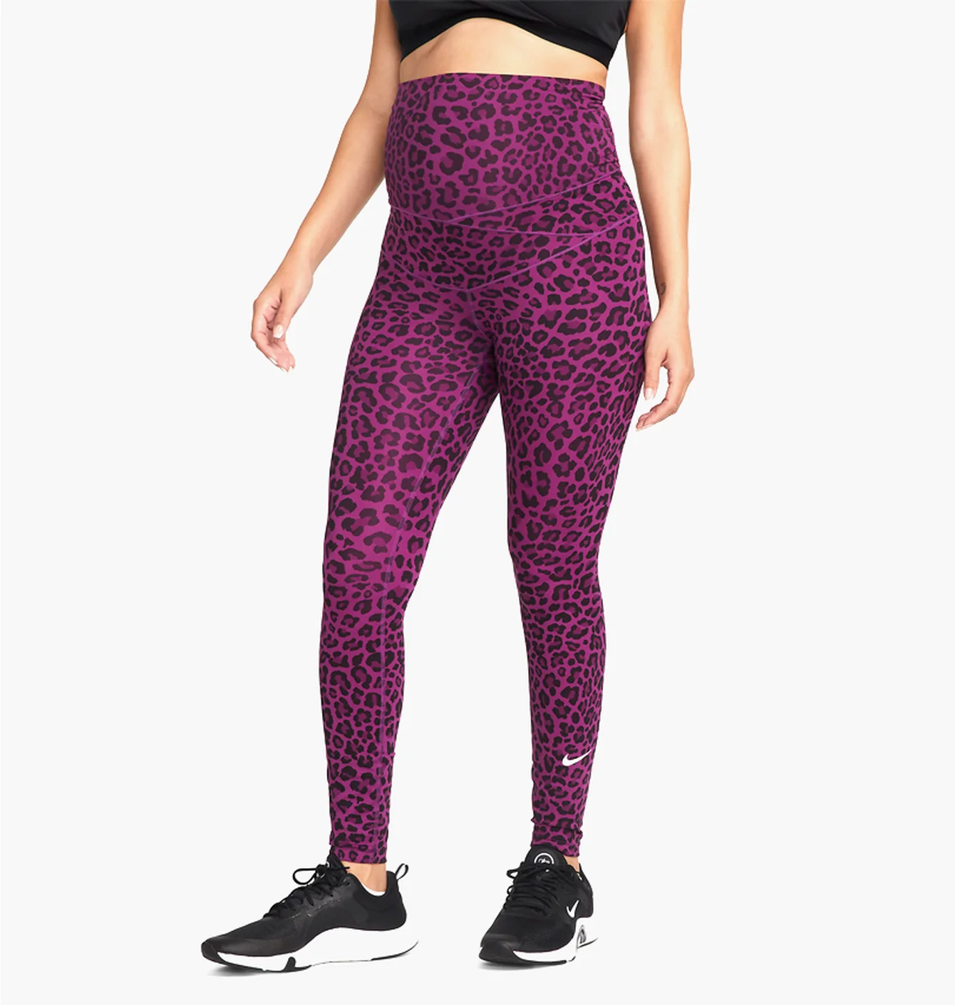NIKE ONE VIOLET LEOPARD