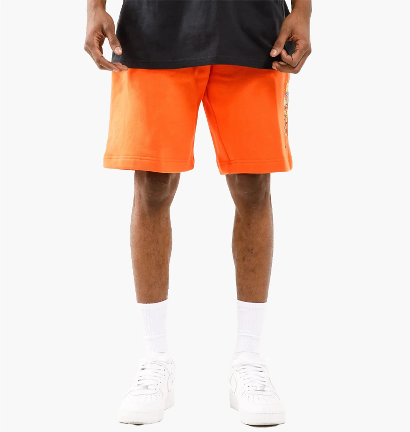 Nike Men's Sportswear Club Fleece Shorts Electro Orange