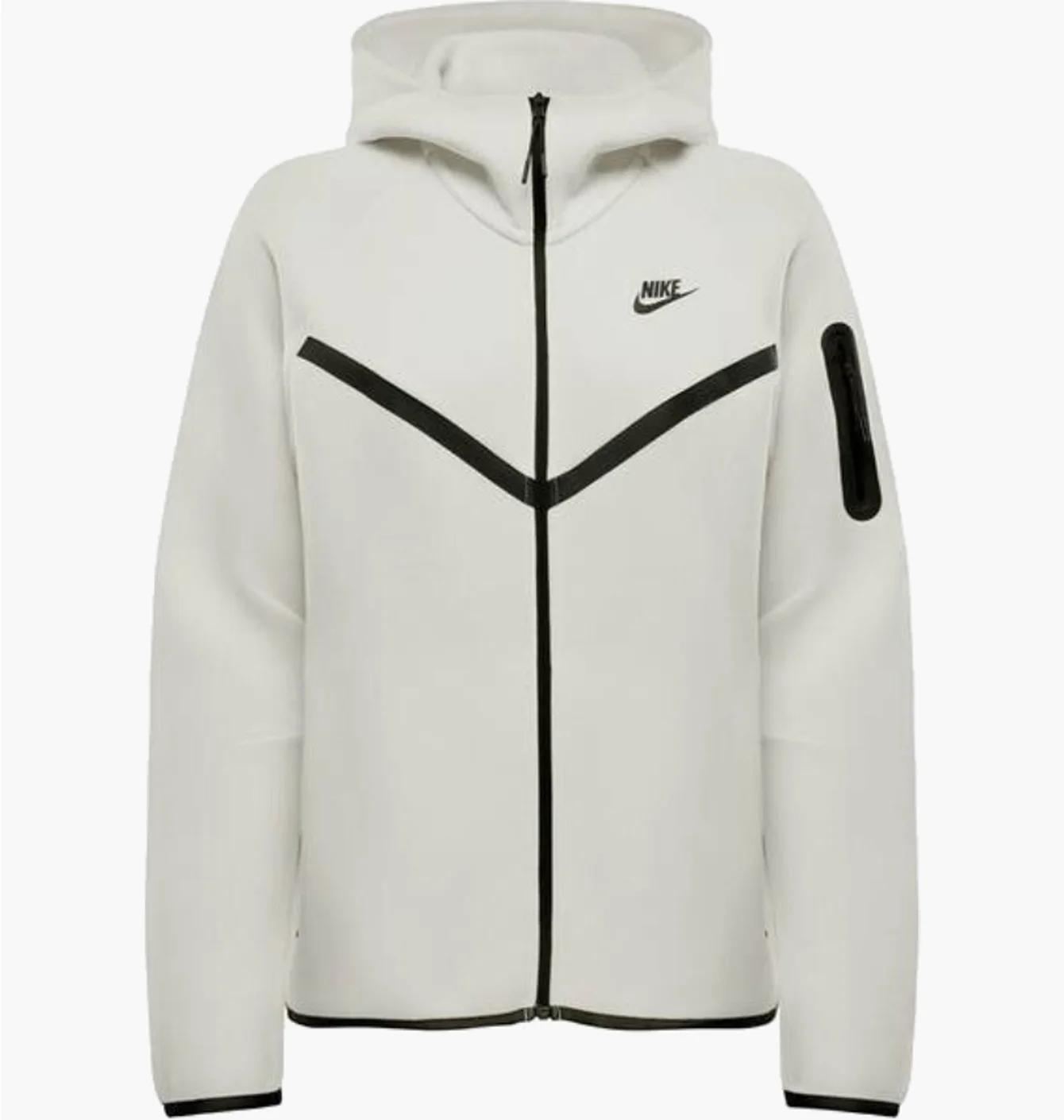 Толстовка жіноча Nike Sportswear Tech Fleece Windrunner Beige