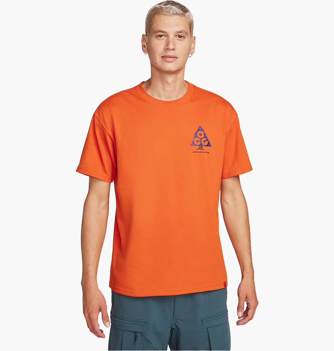 Футболка чоловіча Nike Lab Acg T-Shirt Orange FJ1131-893