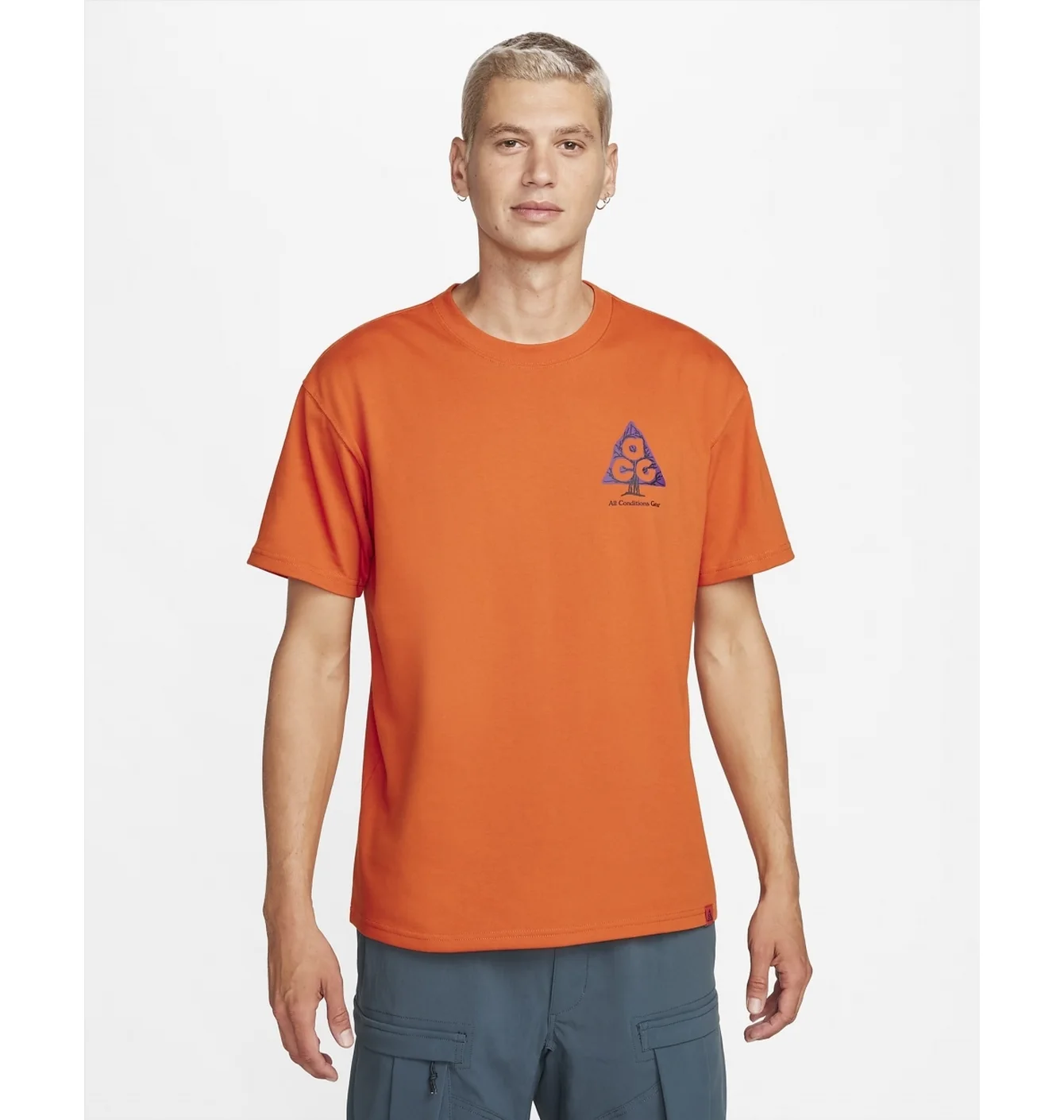 Футболка чоловіча Nike Lab Acg T-Shirt Orange FJ1131-893