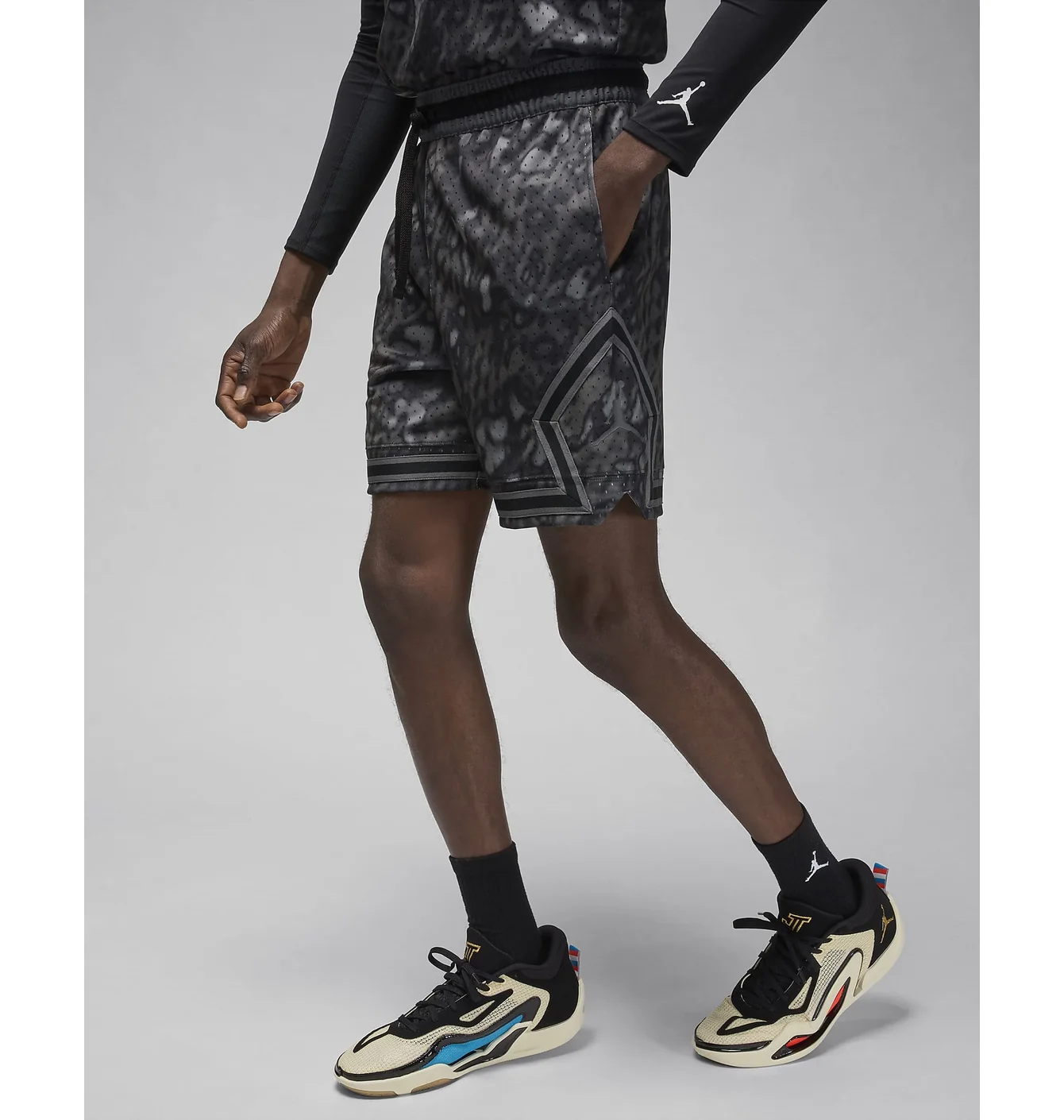 Шорти чоловічі Air Jordan Df Sprt Aop Dmnd Black FN5862-010