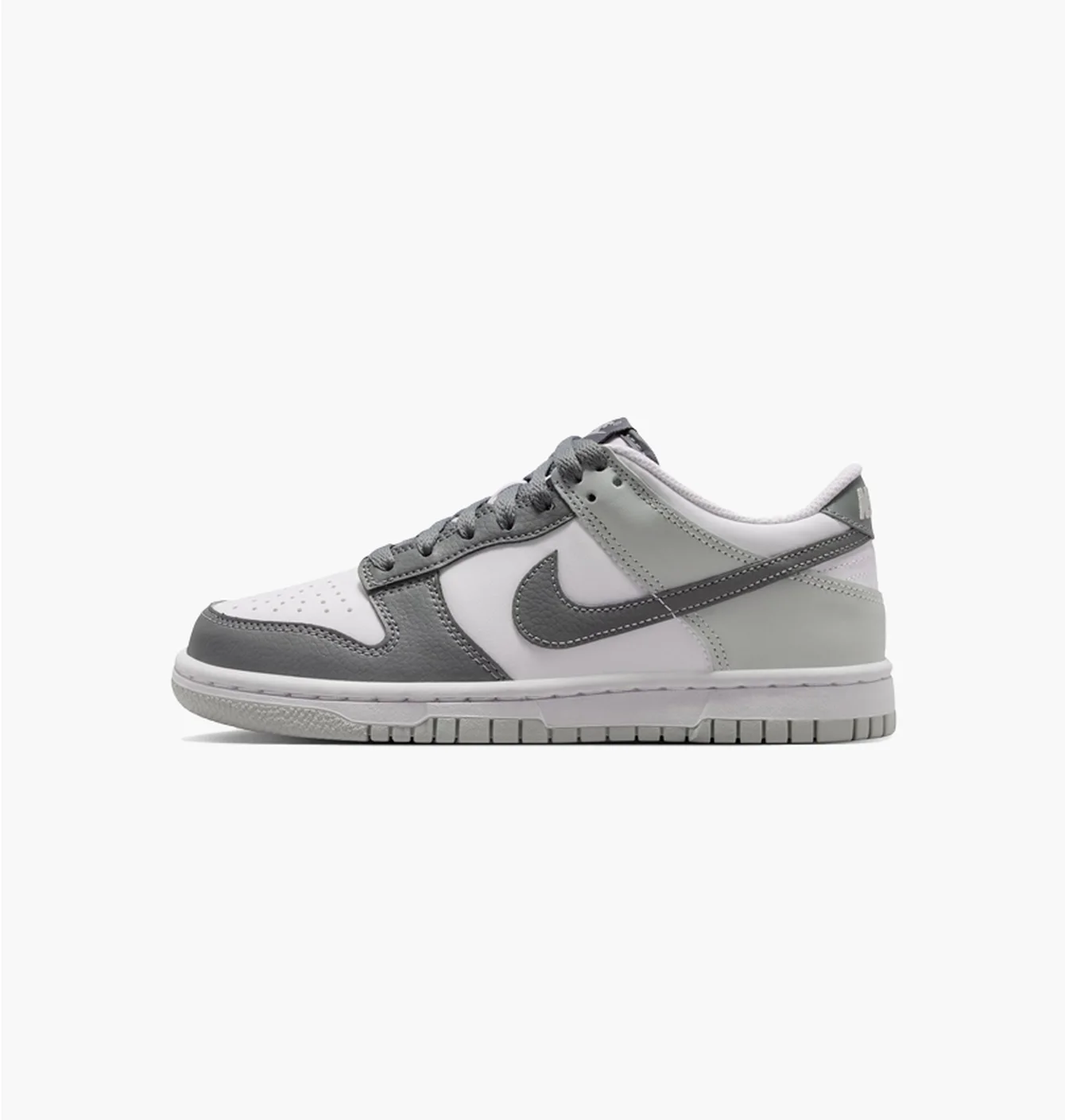 Кросівки дитячі Nike Dunk Low Gs White/Grey IQ0804-102