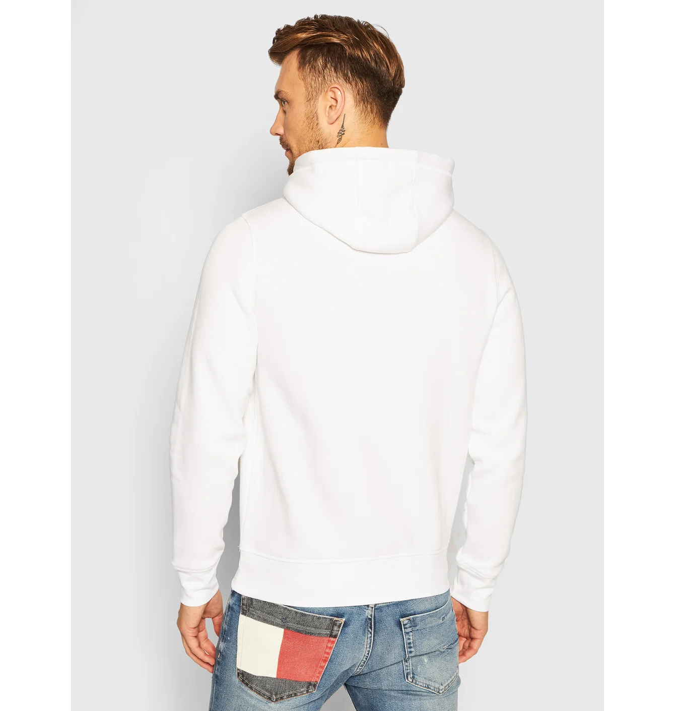 Худі чоловіче Tommy Hilfiger Logo Beige MW0MW11599