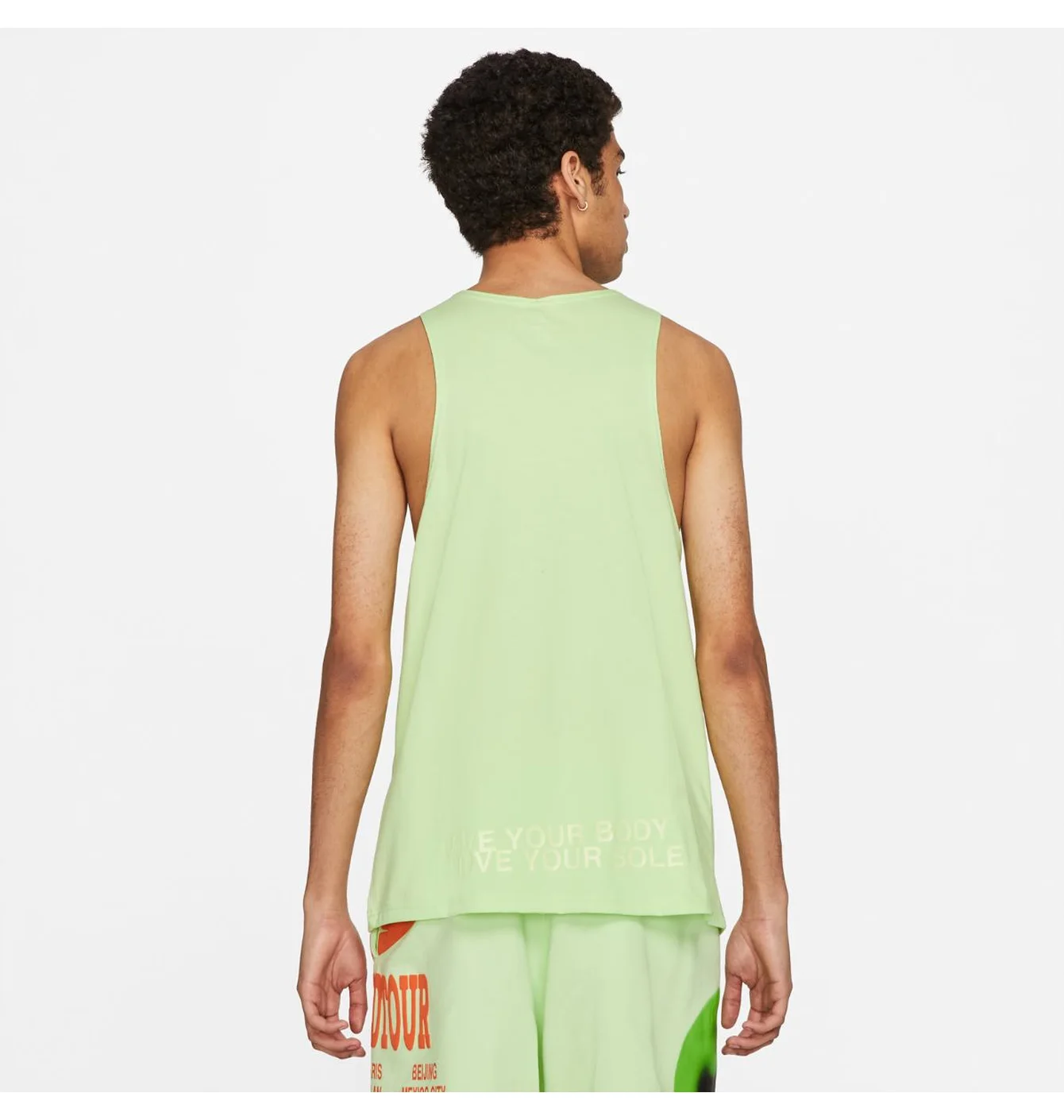 Майка NIKE M NSW TANK WORLD TOUR GREEN